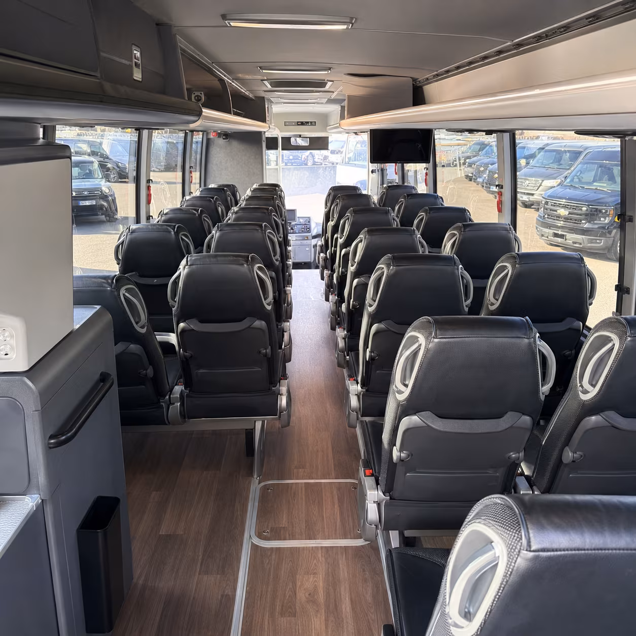 allen wedding transportation onboard seating